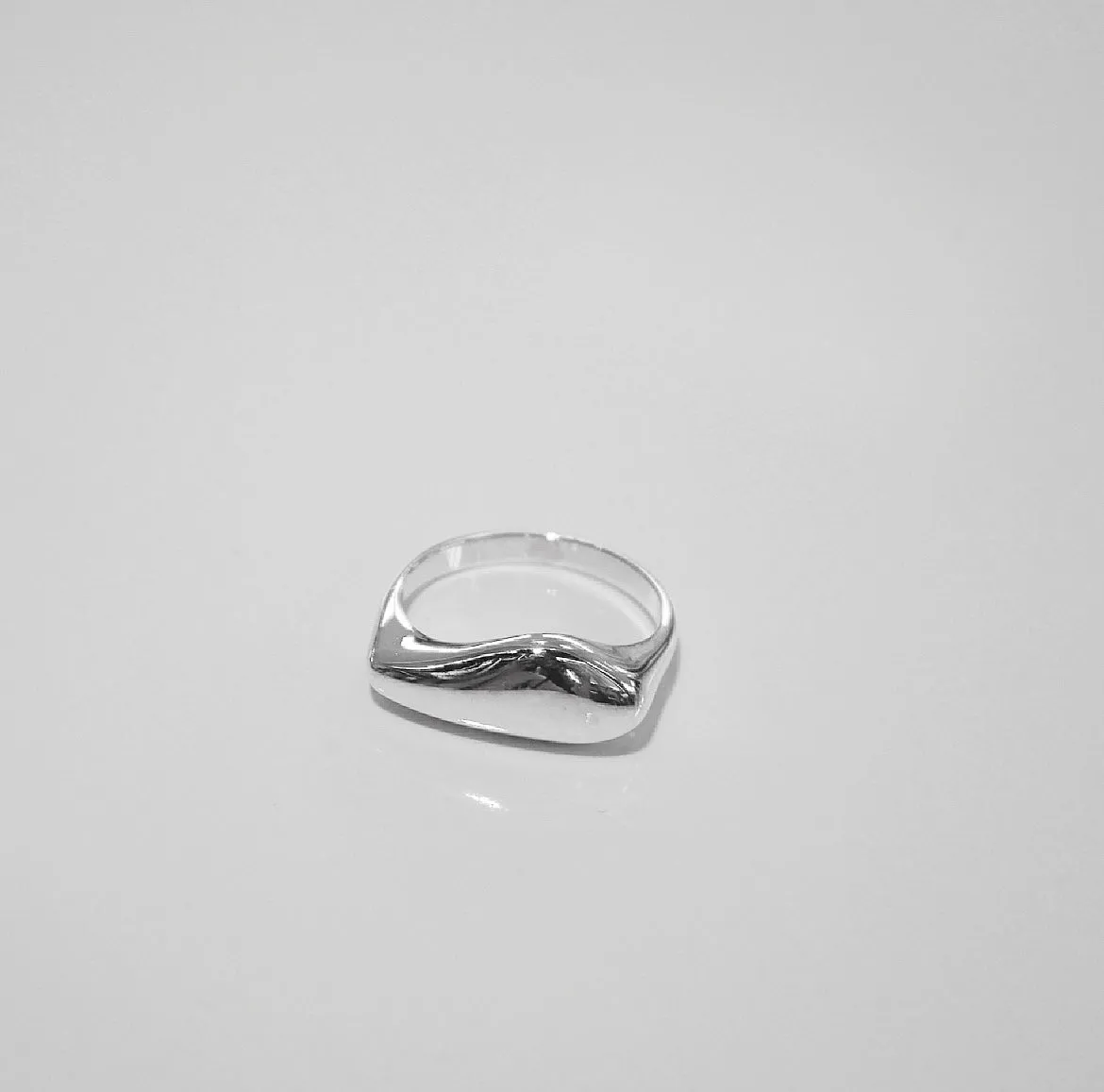 Abstract Dome Ring Luxury 925 Sterling Silver Unisex Ring Tarnish Free Jewelry KESLEY