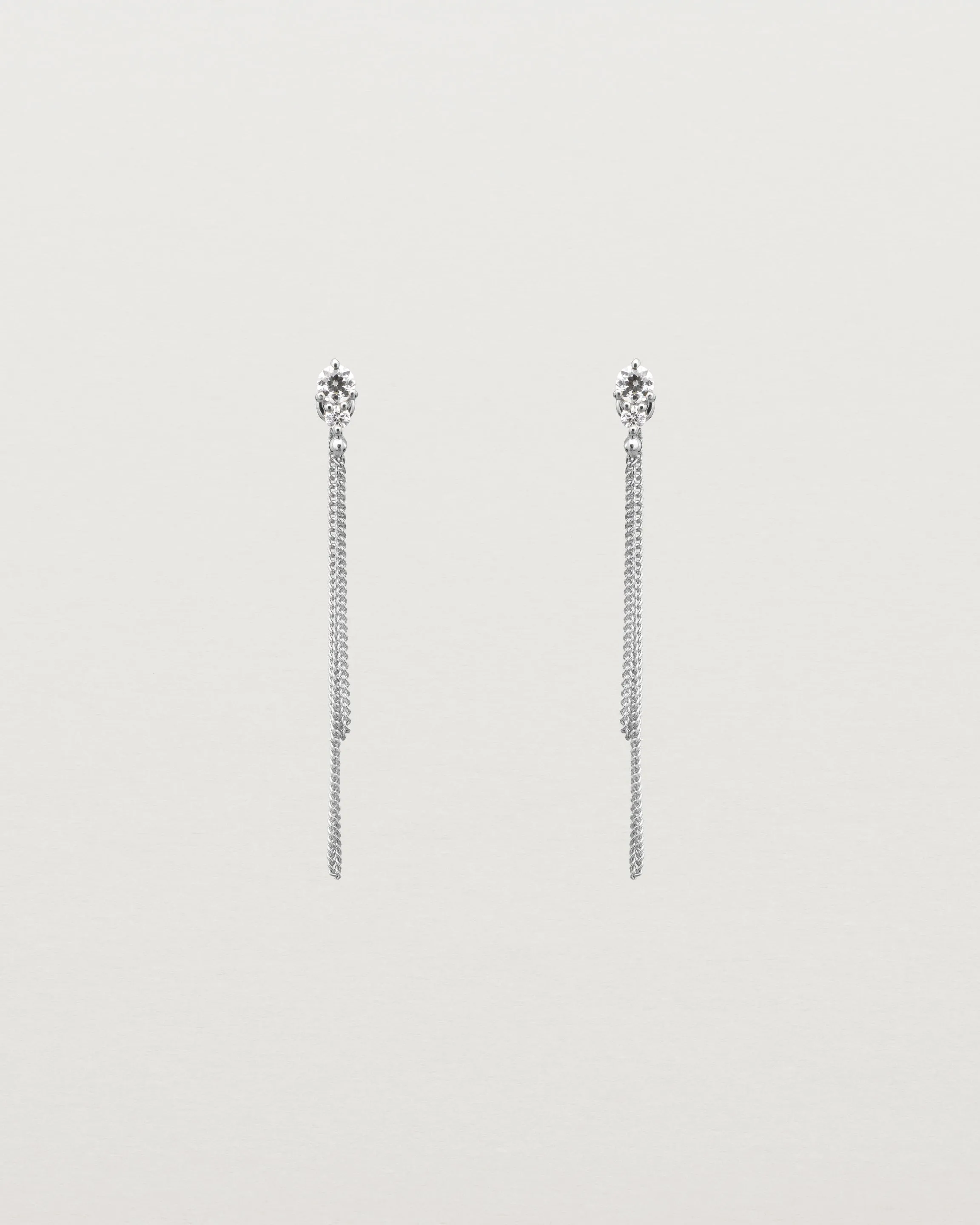 Aiona Loop Studs | Diamonds