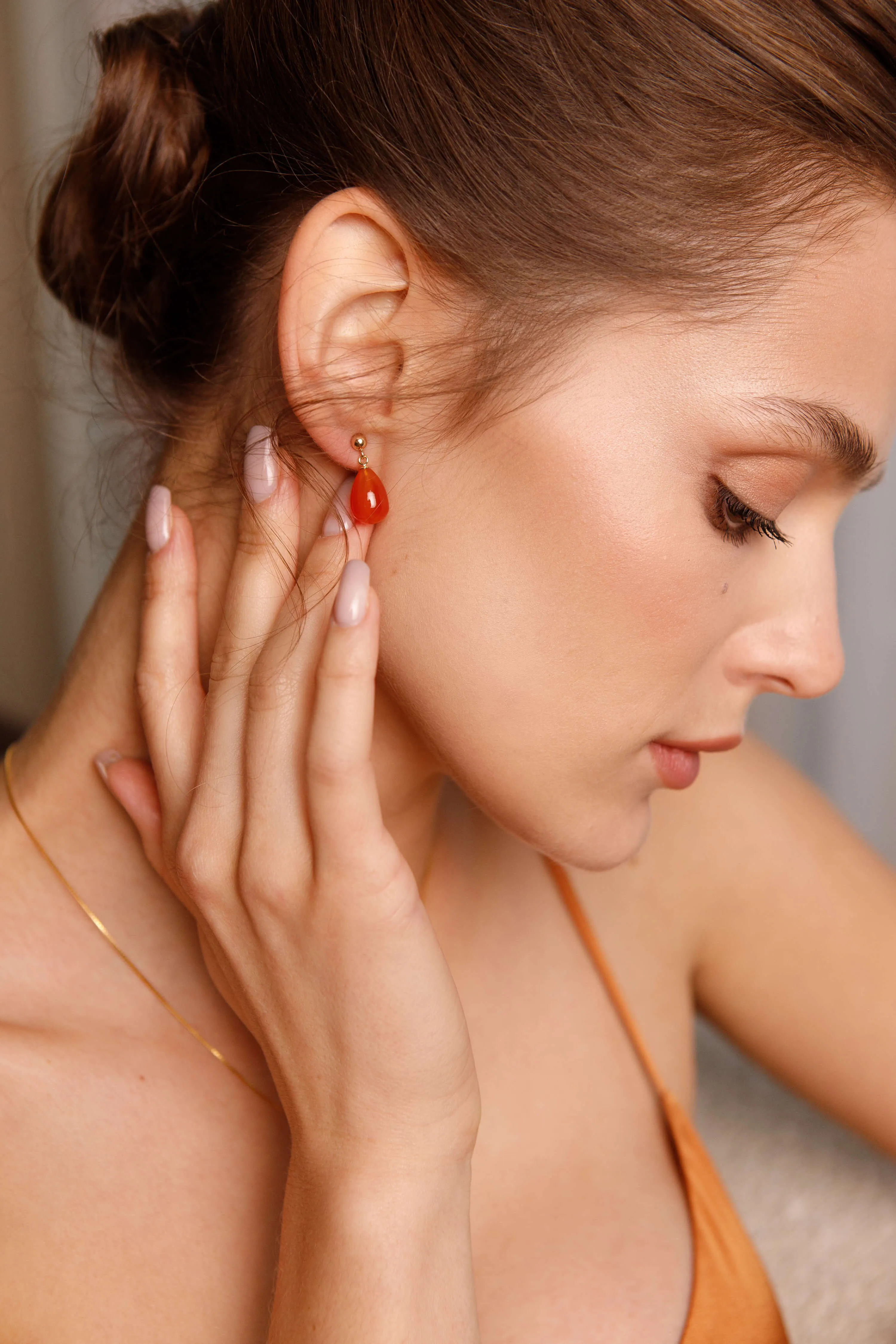 August Sardonyx Earrings