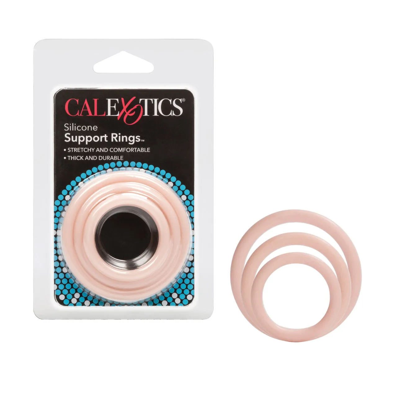 Calexotics Silicone Support Rings - Ivory