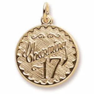 Charming 17 Charm In Yellow Gold