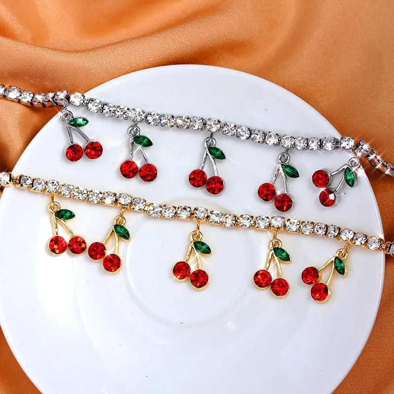 Charming Cherry Bracelet