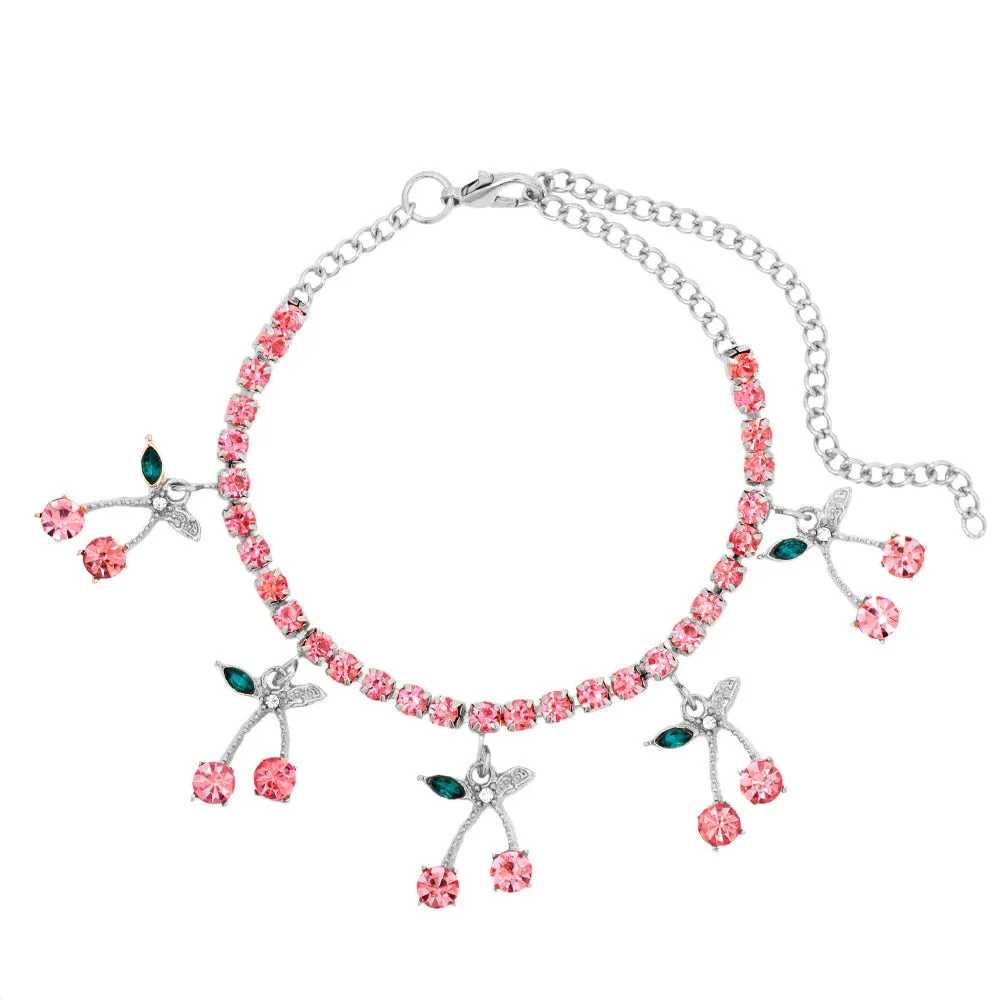 Charming Cherry Bracelet