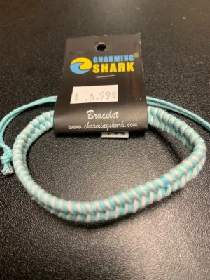 Charming Shark Fishtail Braided Bracelet