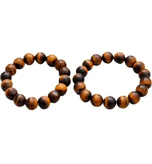 Charming Shark Tiger Eye Bracelet