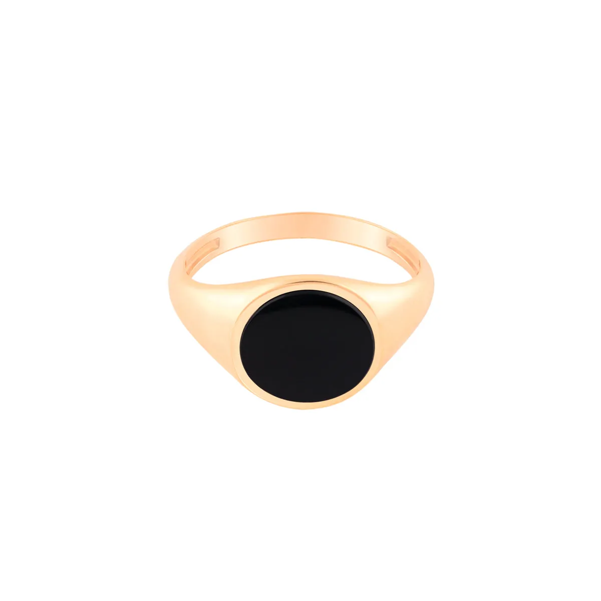 Circle Onyx Ring