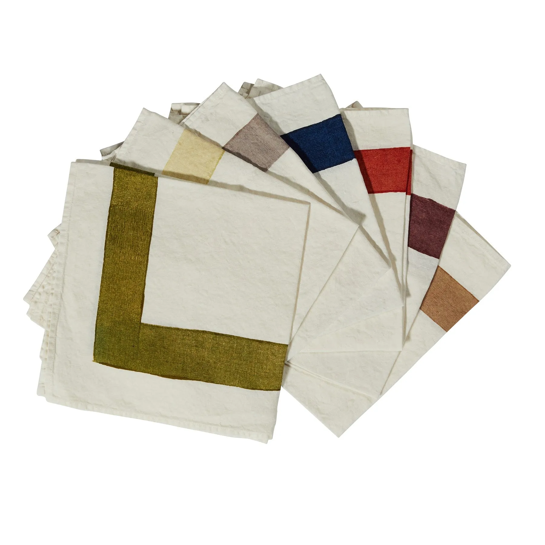 Cornice' 100% Linen Napkins