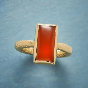 Crimson Spark Ring