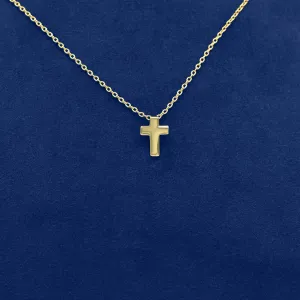 Dainty Small Gold Cross