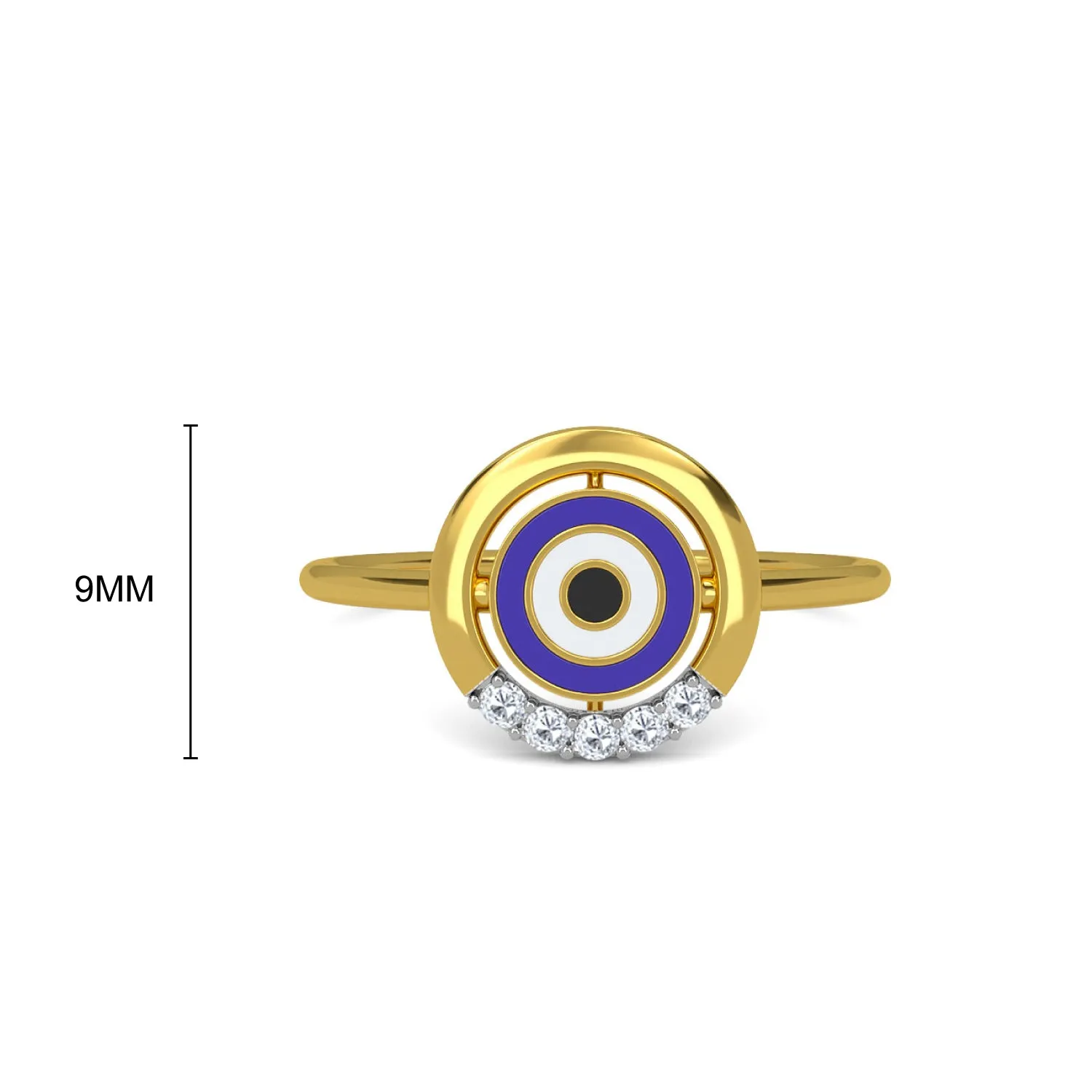 Dicle Evil Eye Ring