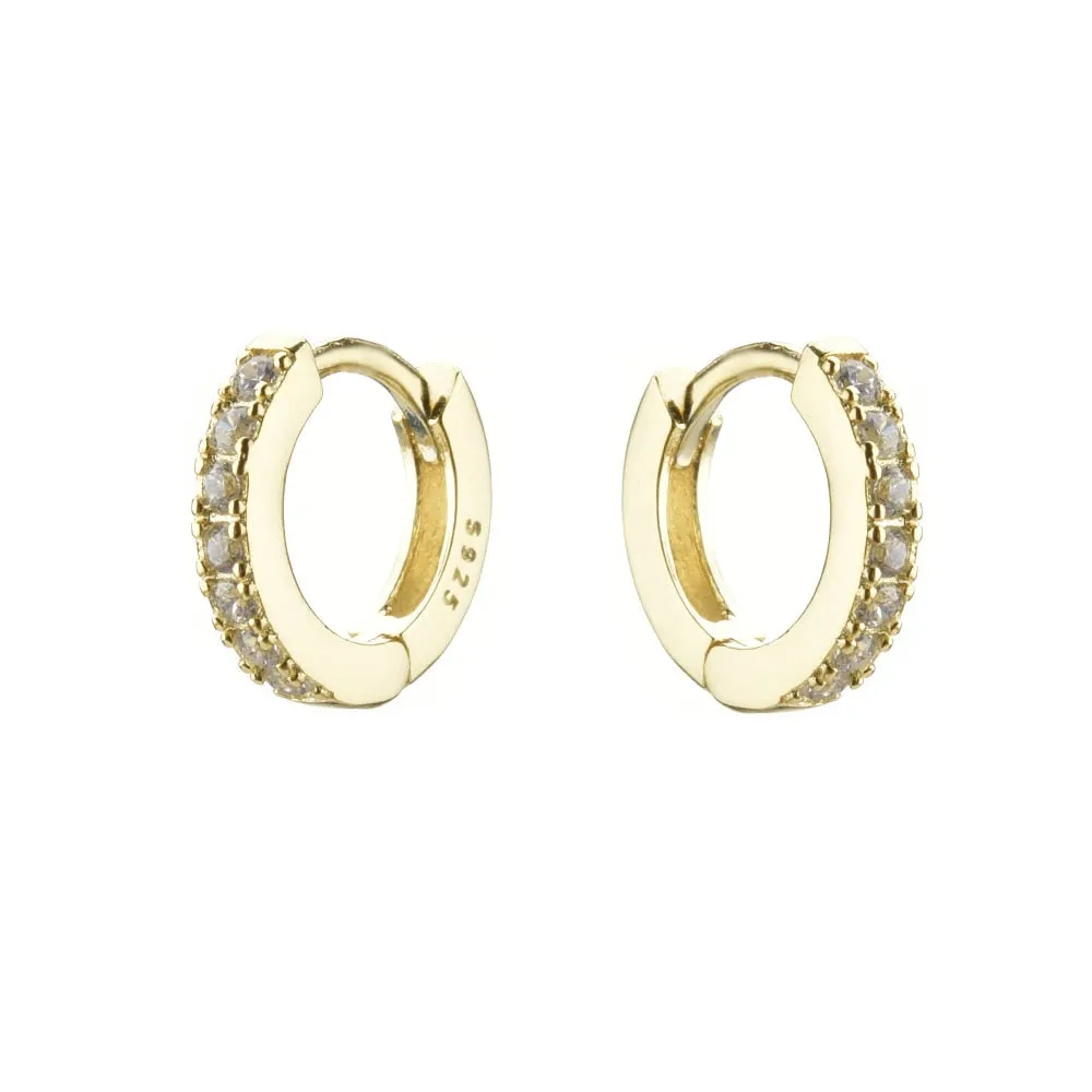 Elegant Mini Hoop Clip-On Earrings