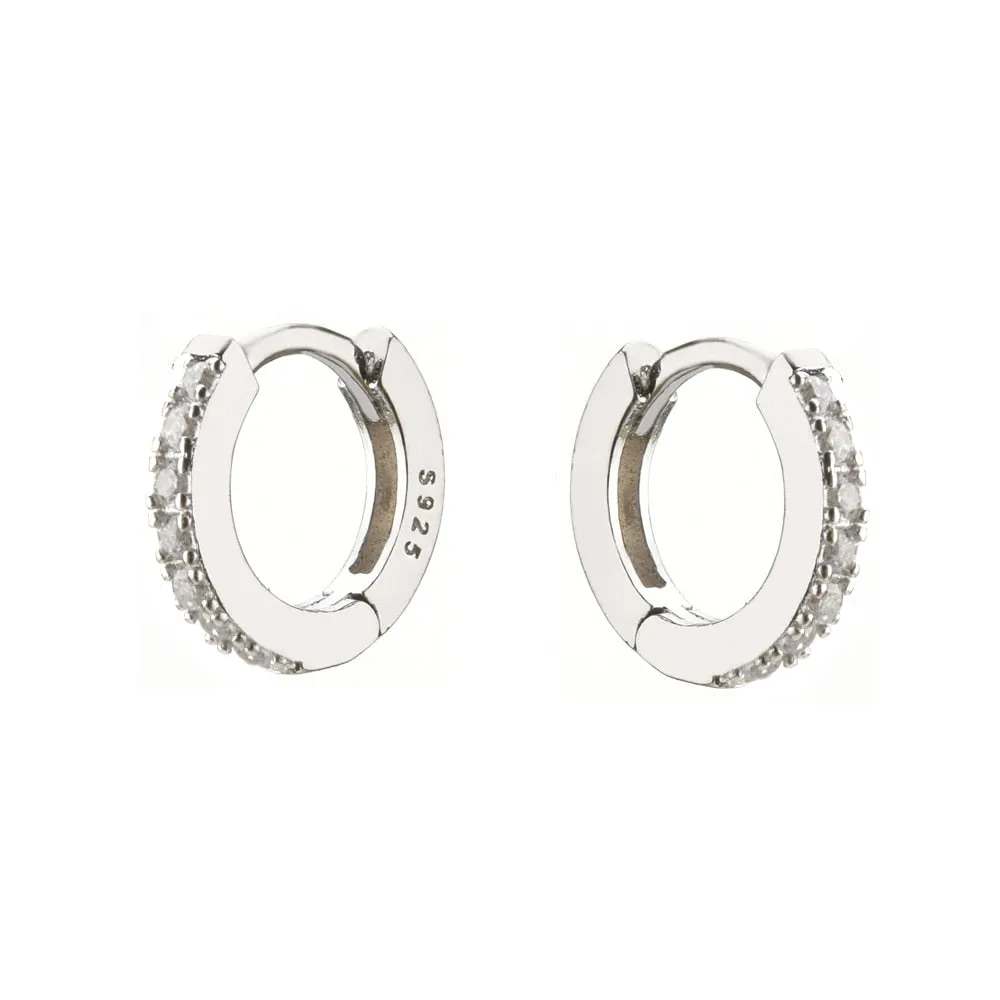 Elegant Mini Hoop Clip-On Earrings