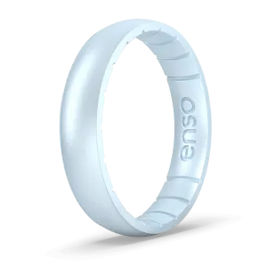 Elements Classic Thin Silicone Ring - Diamond