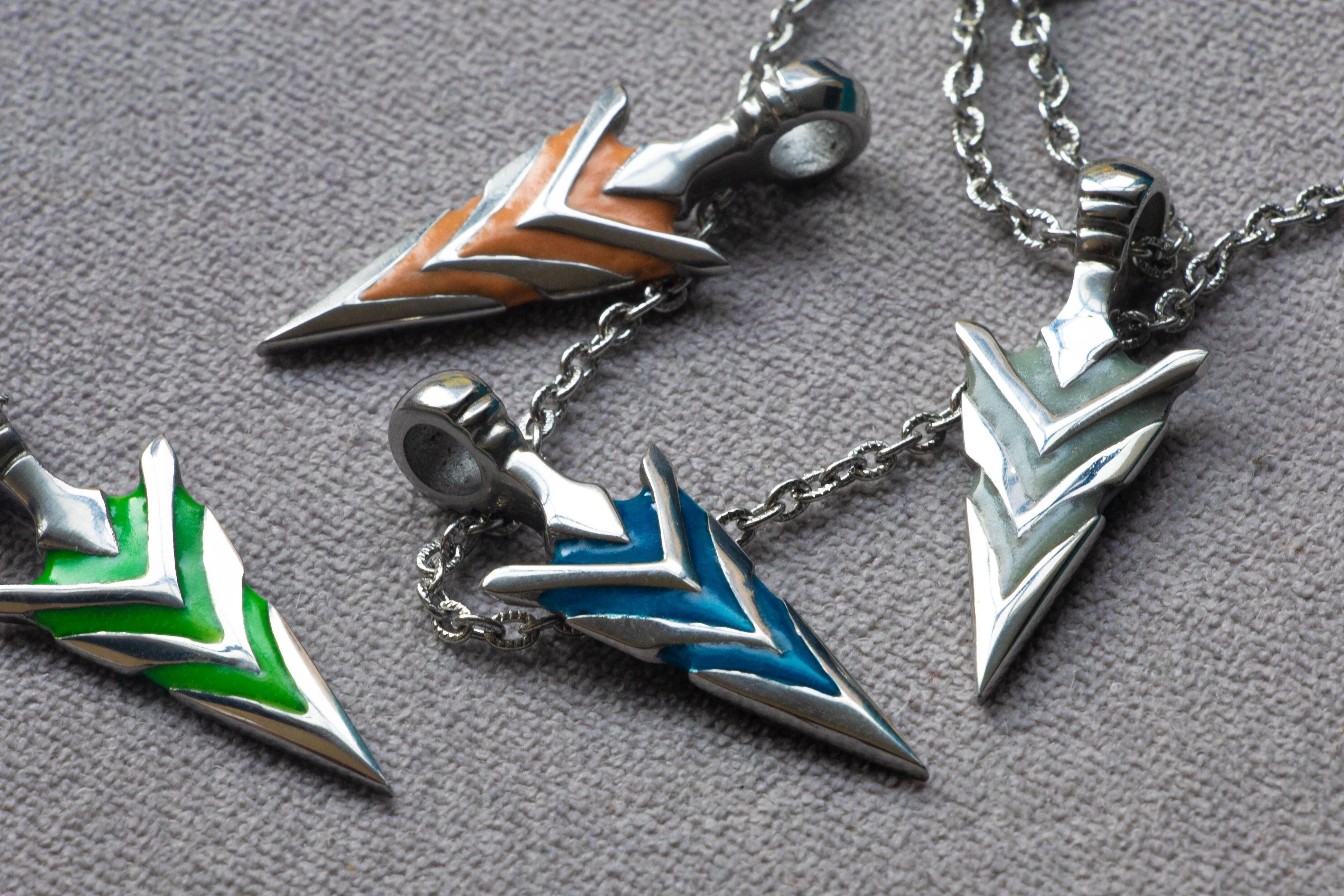 Exclusive Glow In The Dark Arrowhead Necklaces