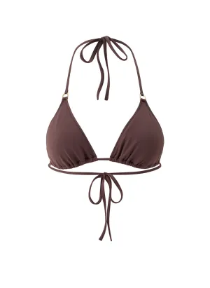 Exclusive Key West Brown Bikini Top