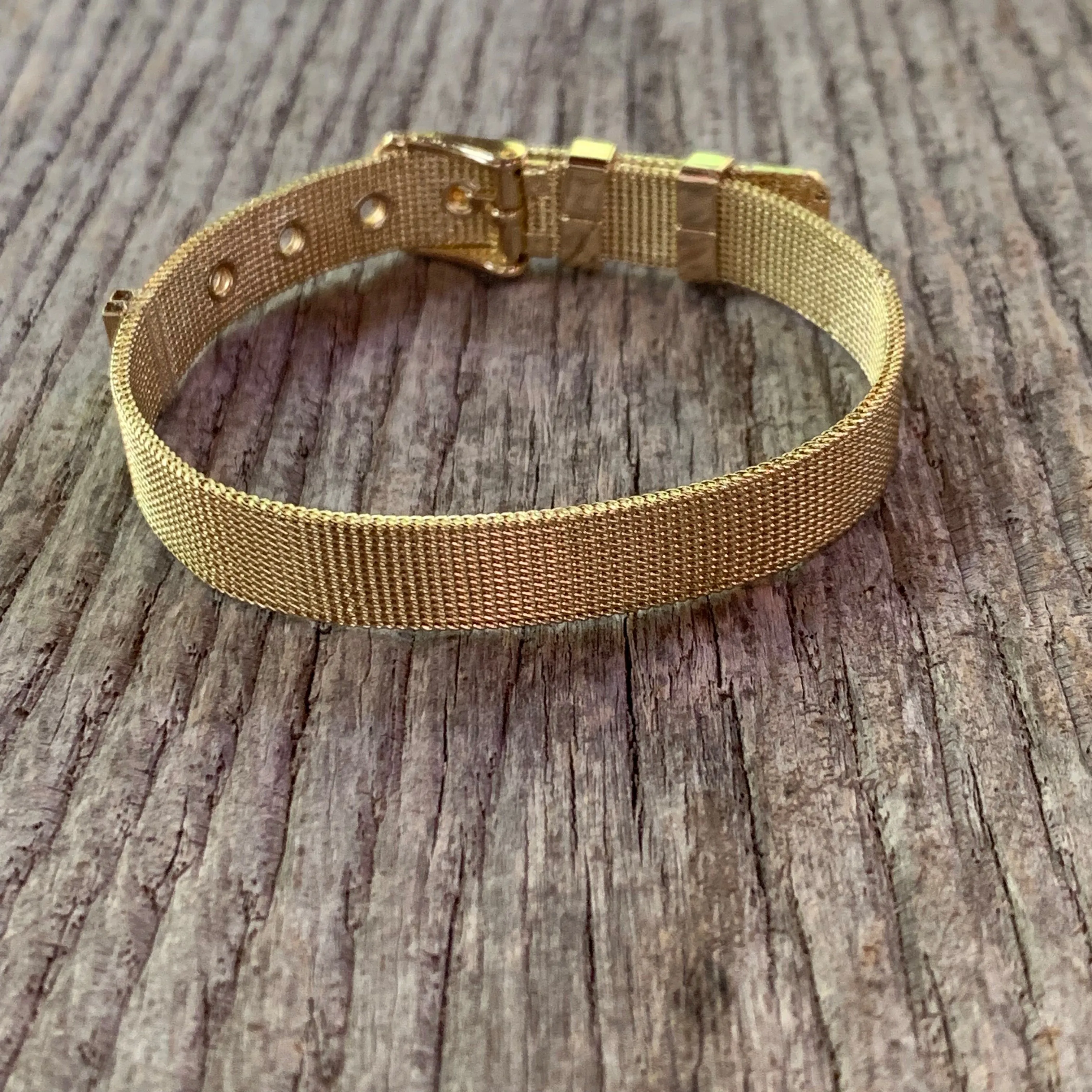 Gold Buckle Bracelet