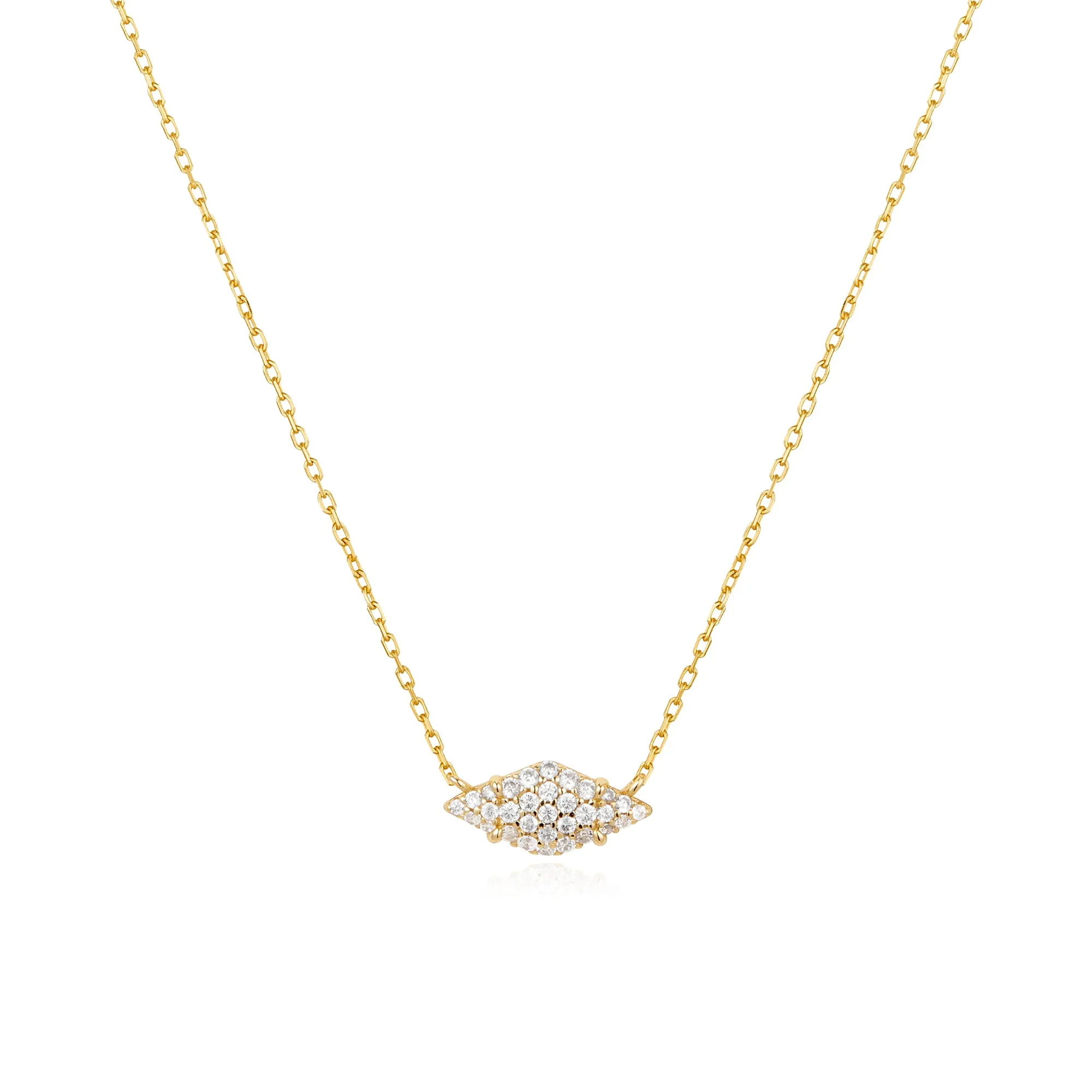 Gold Pavé Sparkle Necklace