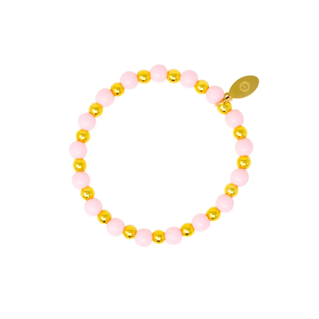 Gold Starts & Hearts Bracelets