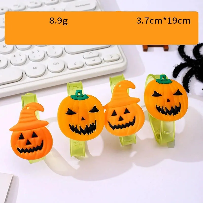 Halloween Glow Bracelets and Skull Lights Set