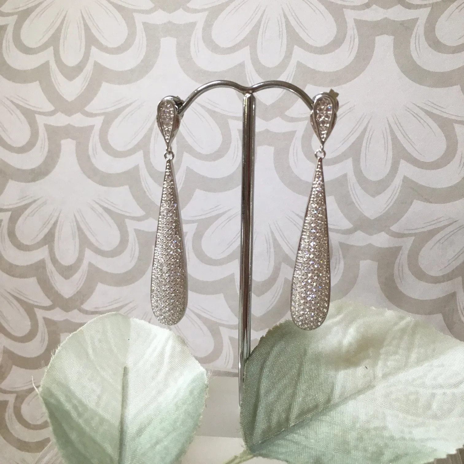 Ice Sparkle Earrings - VE116