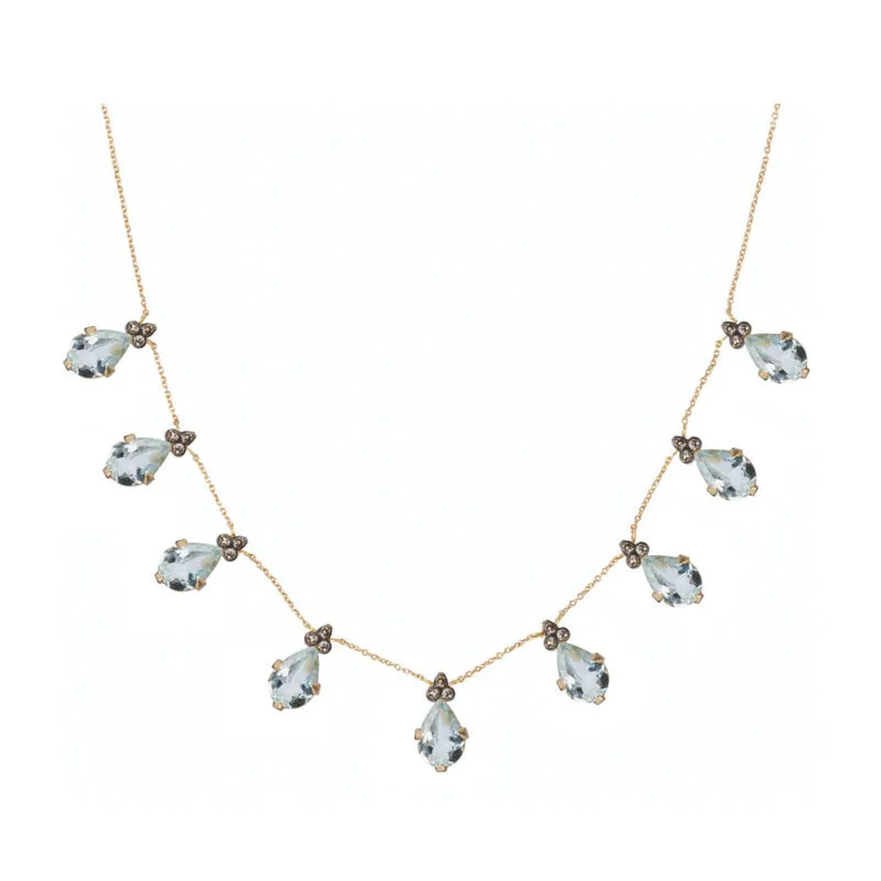 Julian Necklace - Aquamarine