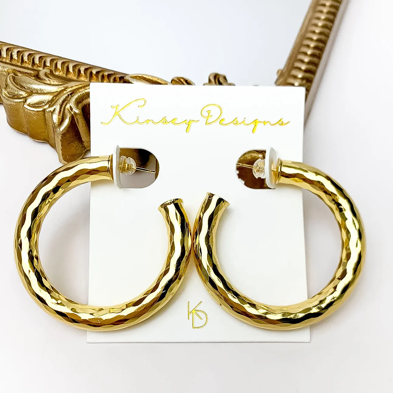 Kinsey Designs | Jasmine Large Hoop Earrings