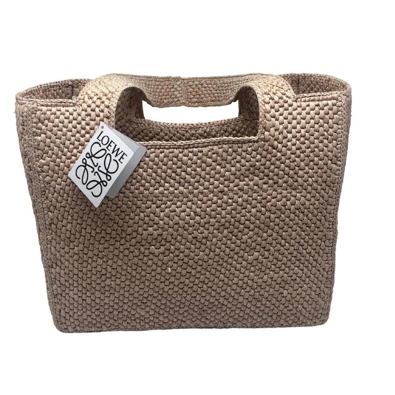 Loewe Font Tote Medium Raffia