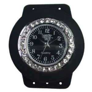 Loomey Time Watch Black Bling