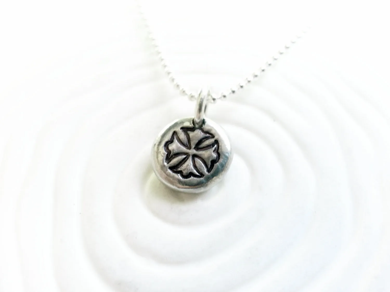 Maltese Cross Necklace | Cross Necklace