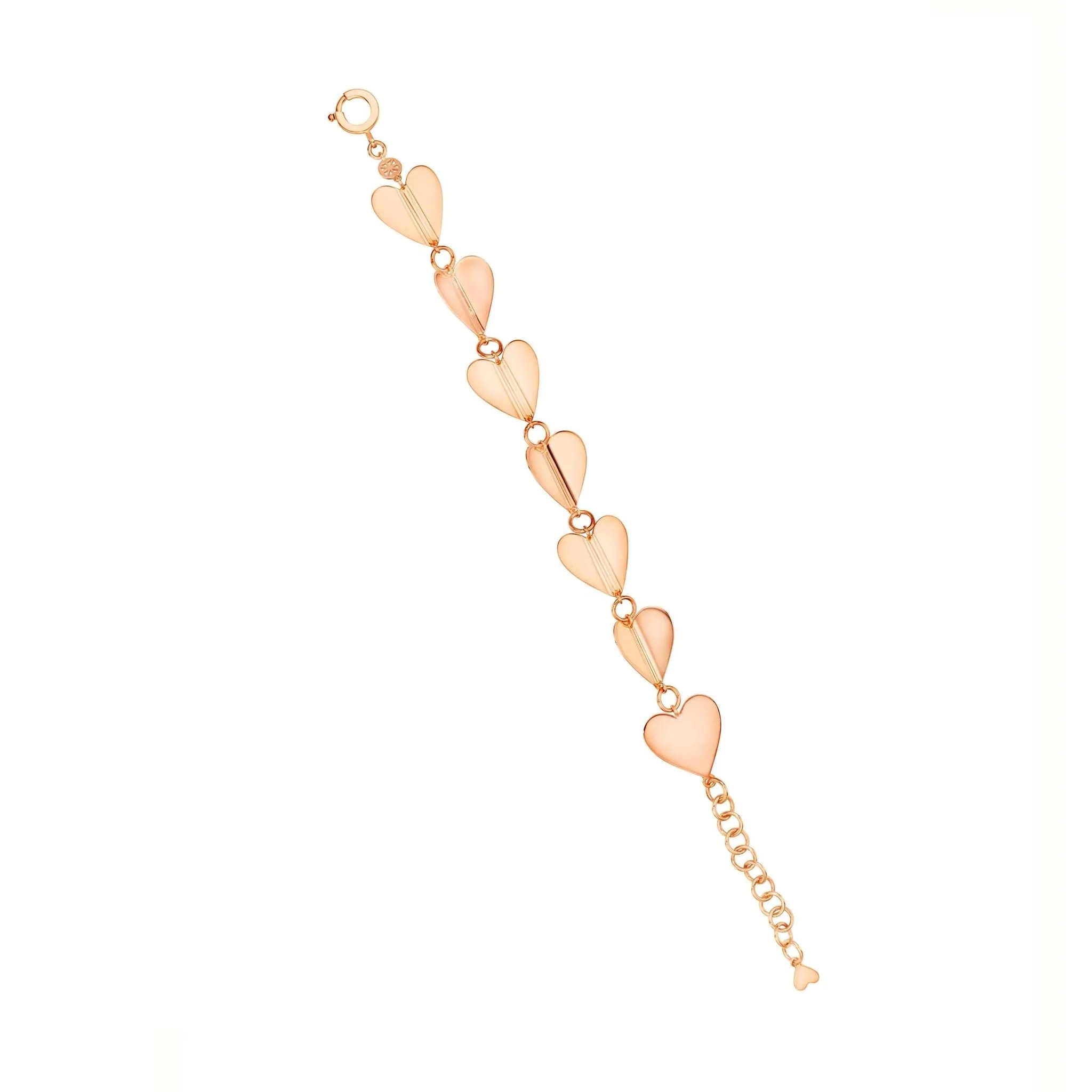 Medium Rose Gold Wings of Love Bracelet