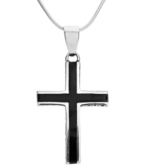 Men's Cross 925 Sterling Silver Pendant