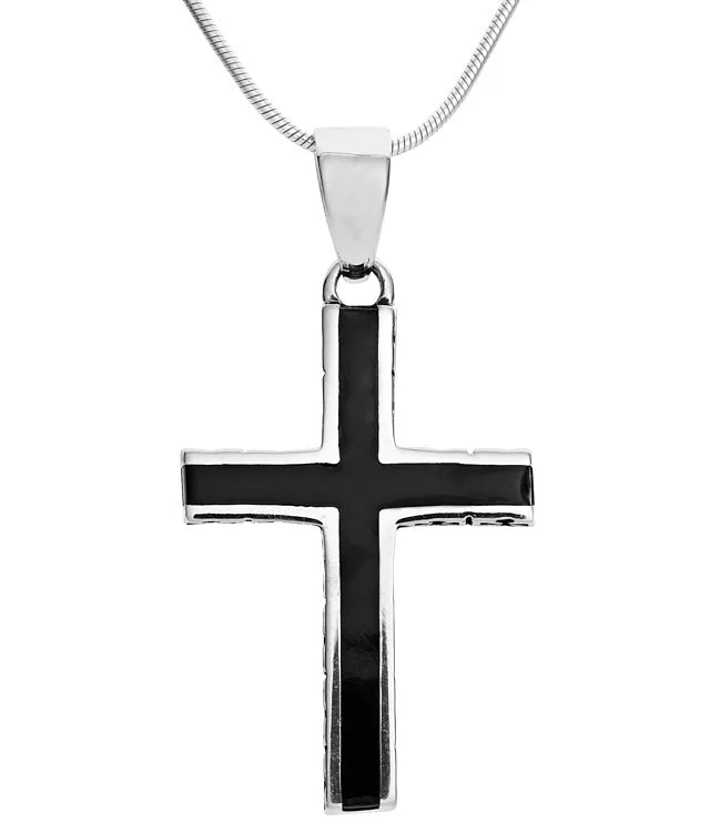 Men's Cross 925 Sterling Silver Pendant