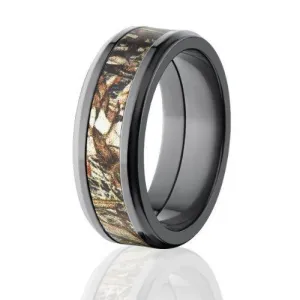 Mossy Oak Rings, Camouflage Wedding Rings, Duck Blind Camo