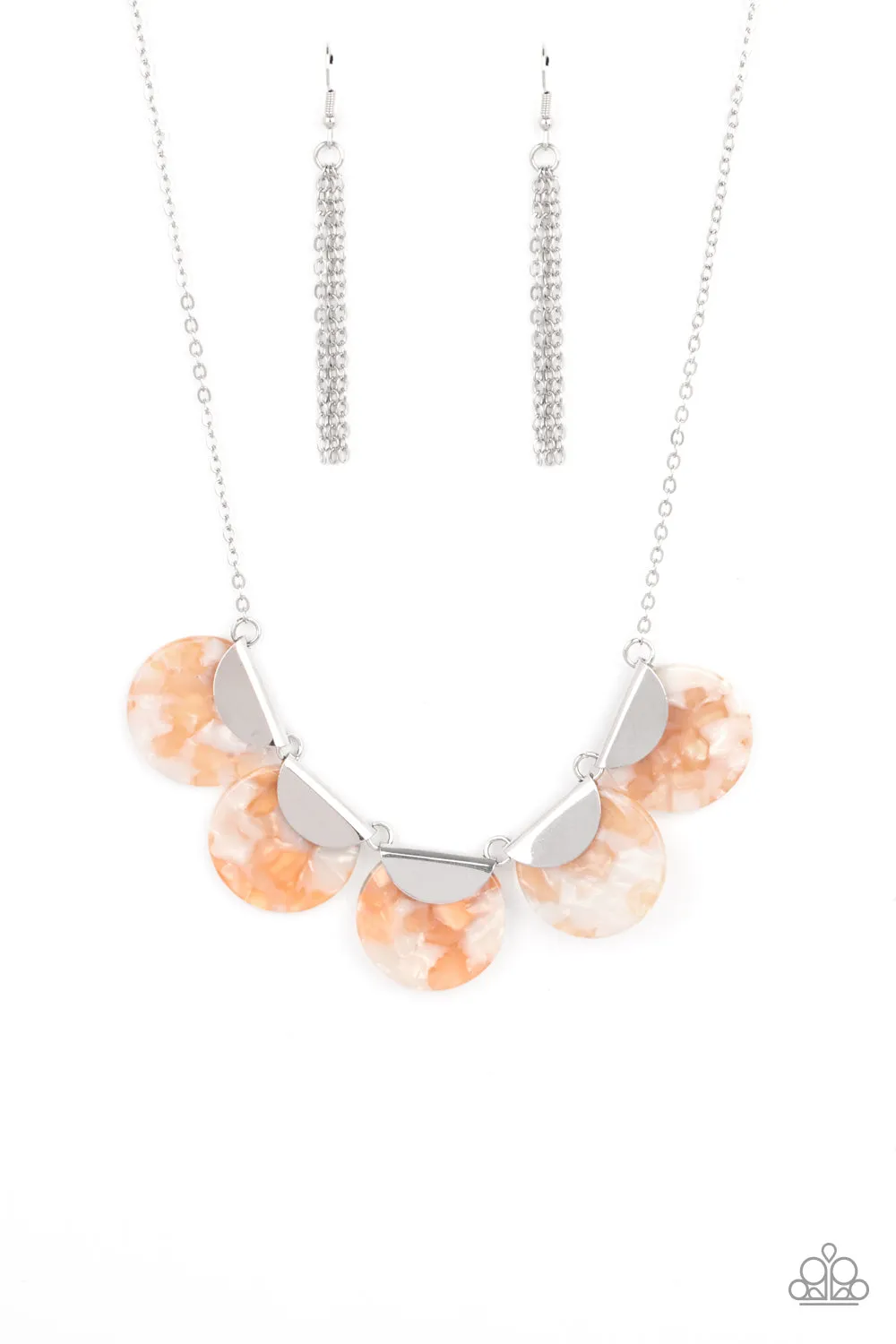 Necklaces Mermaid Oasis - Orange N2142