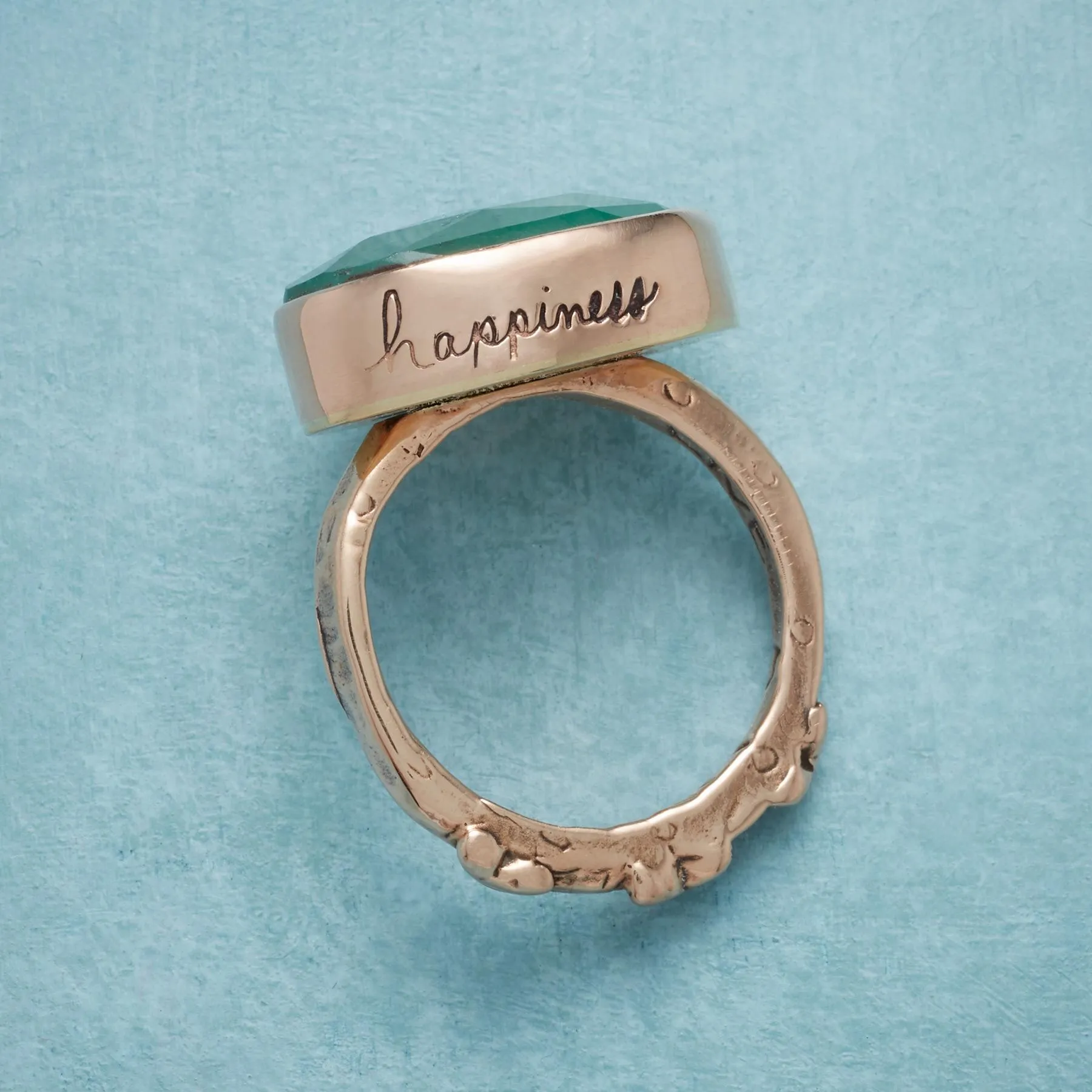 Ode To Joy Emerald Ring