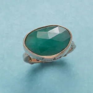 Ode To Joy Emerald Ring