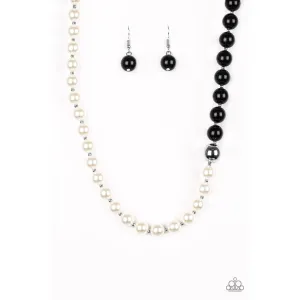 Paparazzi 5th Avenue A-Lister Black Necklace & Earrings Set