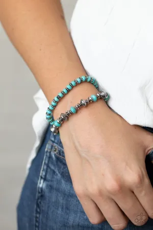 Paparazzi Bracelet ~ Cactus Quest - Blue