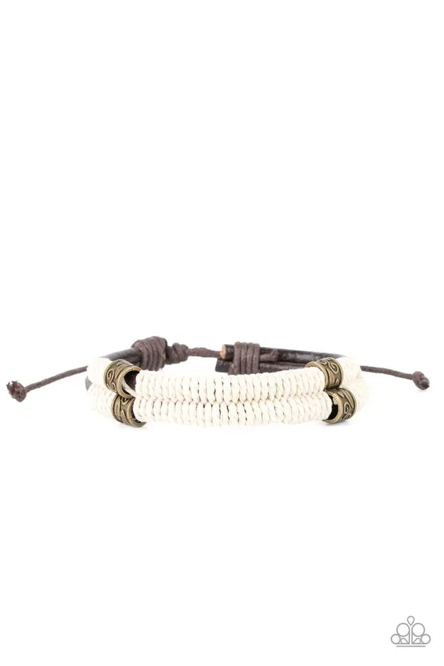 Paparazzi Bracelet ~ Island Renegade - Brown