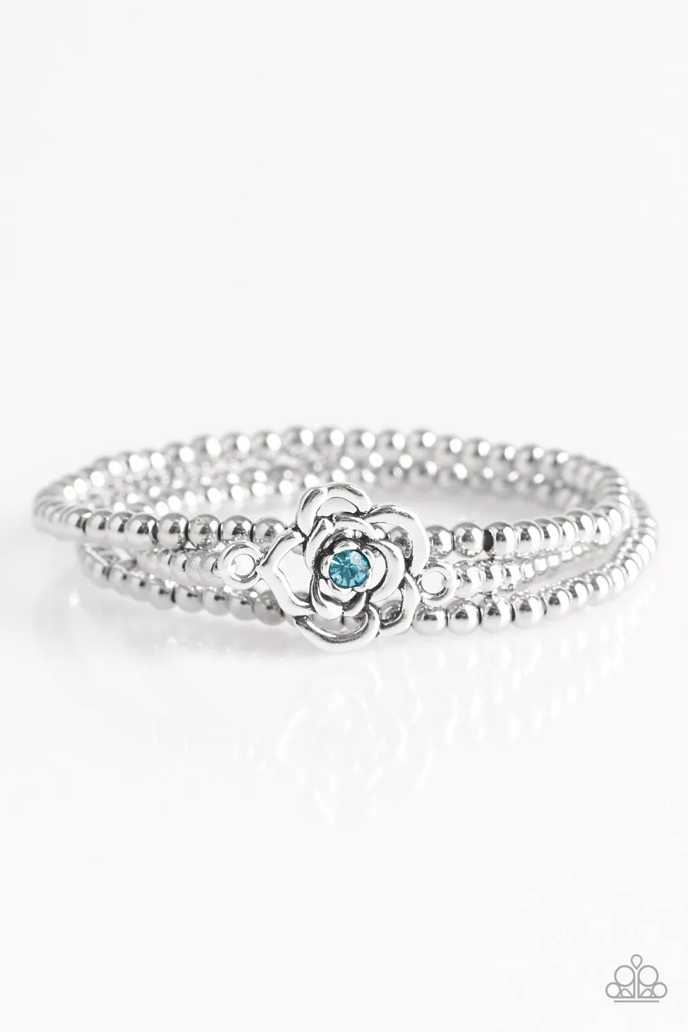 Paparazzi Bracelet ~ Perennial Princess - Blue