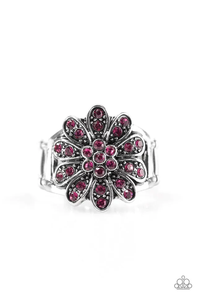 Paparazzi Ring ~ Peppy Perennial - Purple