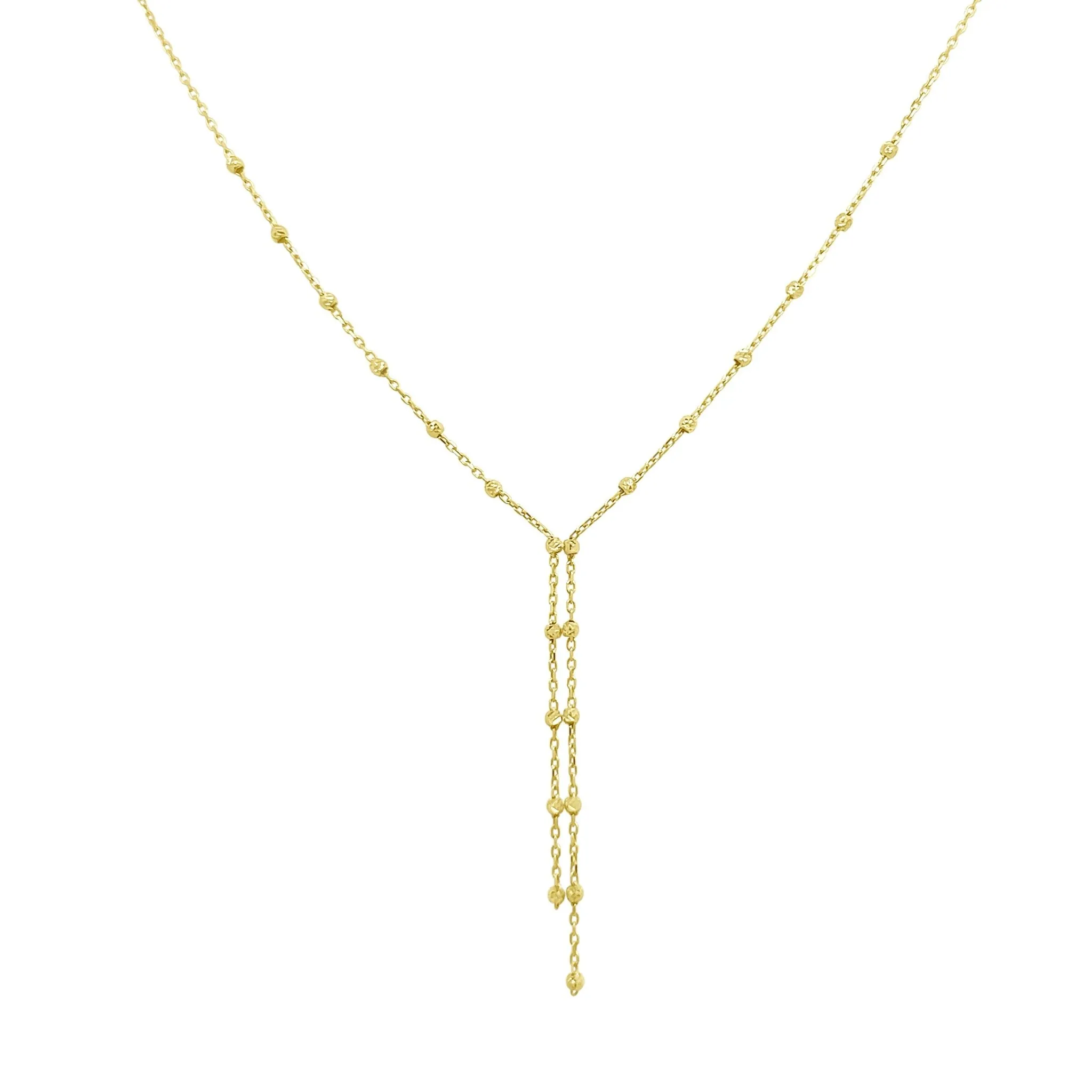 Petite Bead Lariat