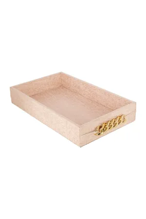 Pink Animal Print Tray | OROA Rowen