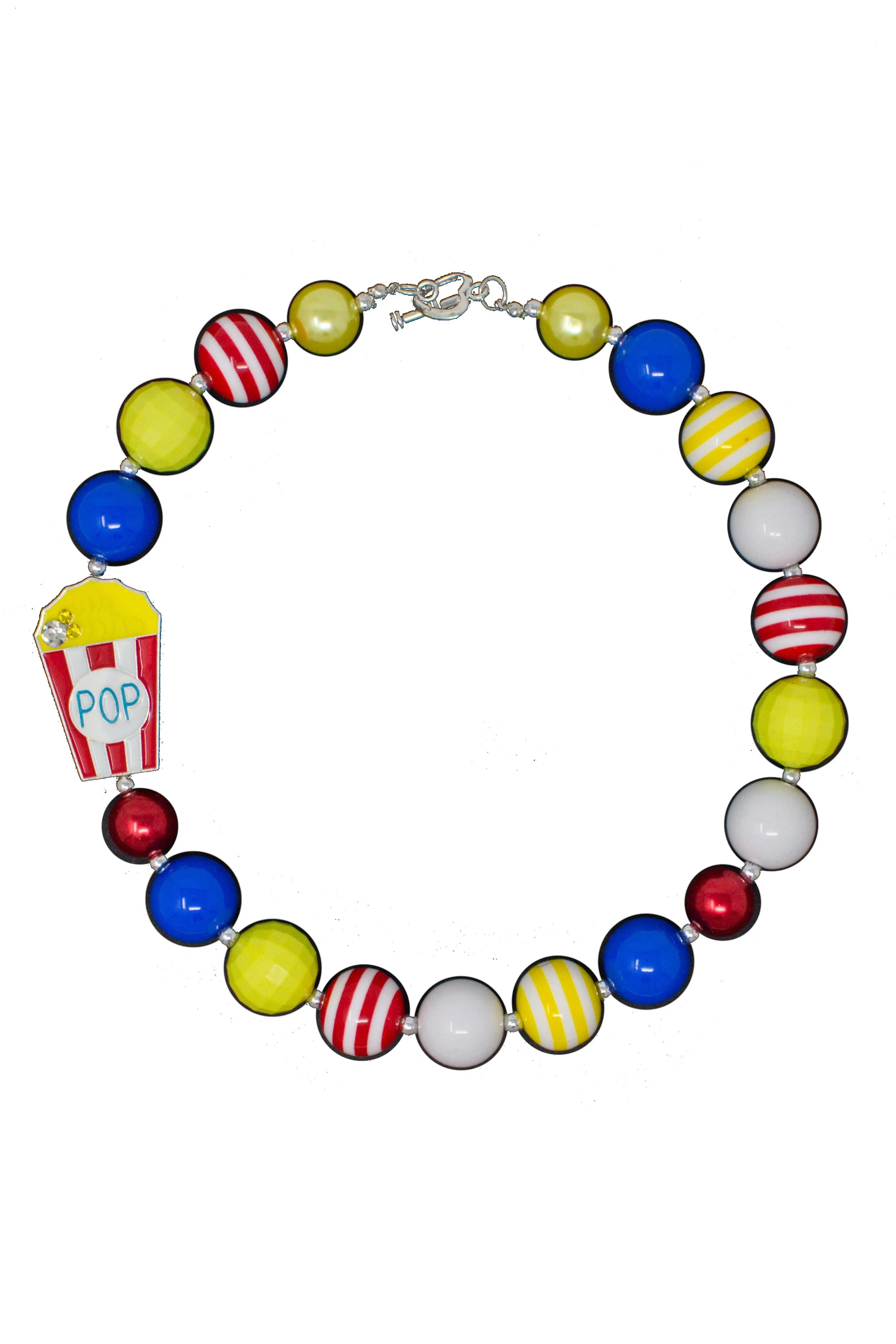 Popcorn Bubblegum Necklace