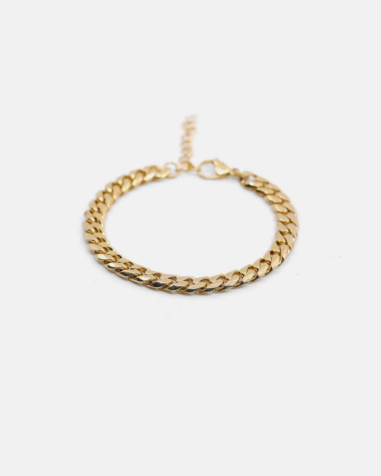 Raising Hell Women's 10mm Cuban Anklet Gold