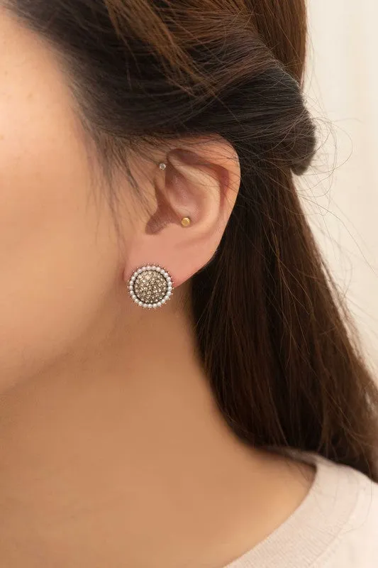 Refined Stud Earrings