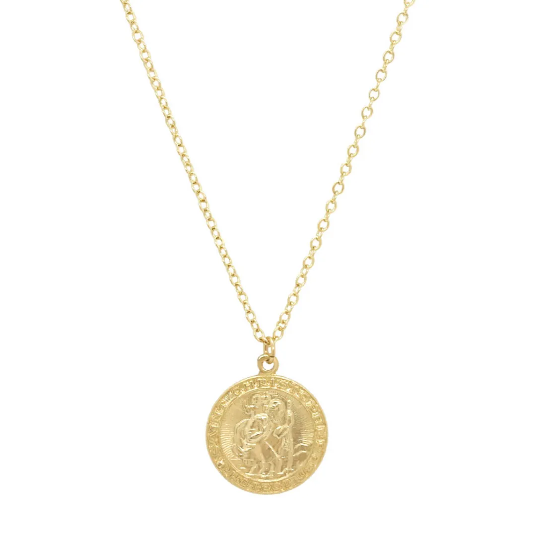 Saint Christopher Necklace - Medium