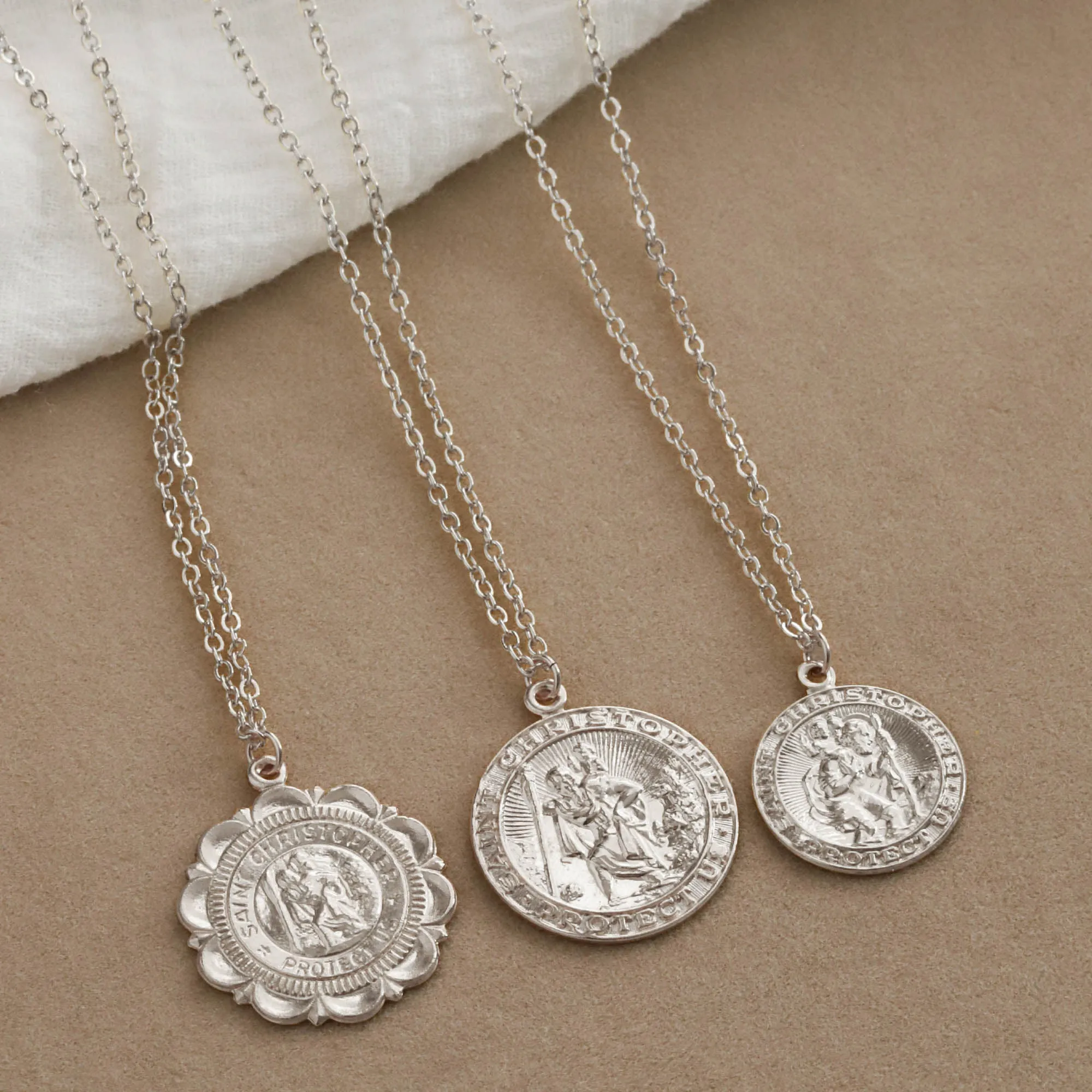 Saint Christopher Necklace - Medium