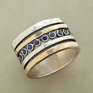 Sapphire River Ring