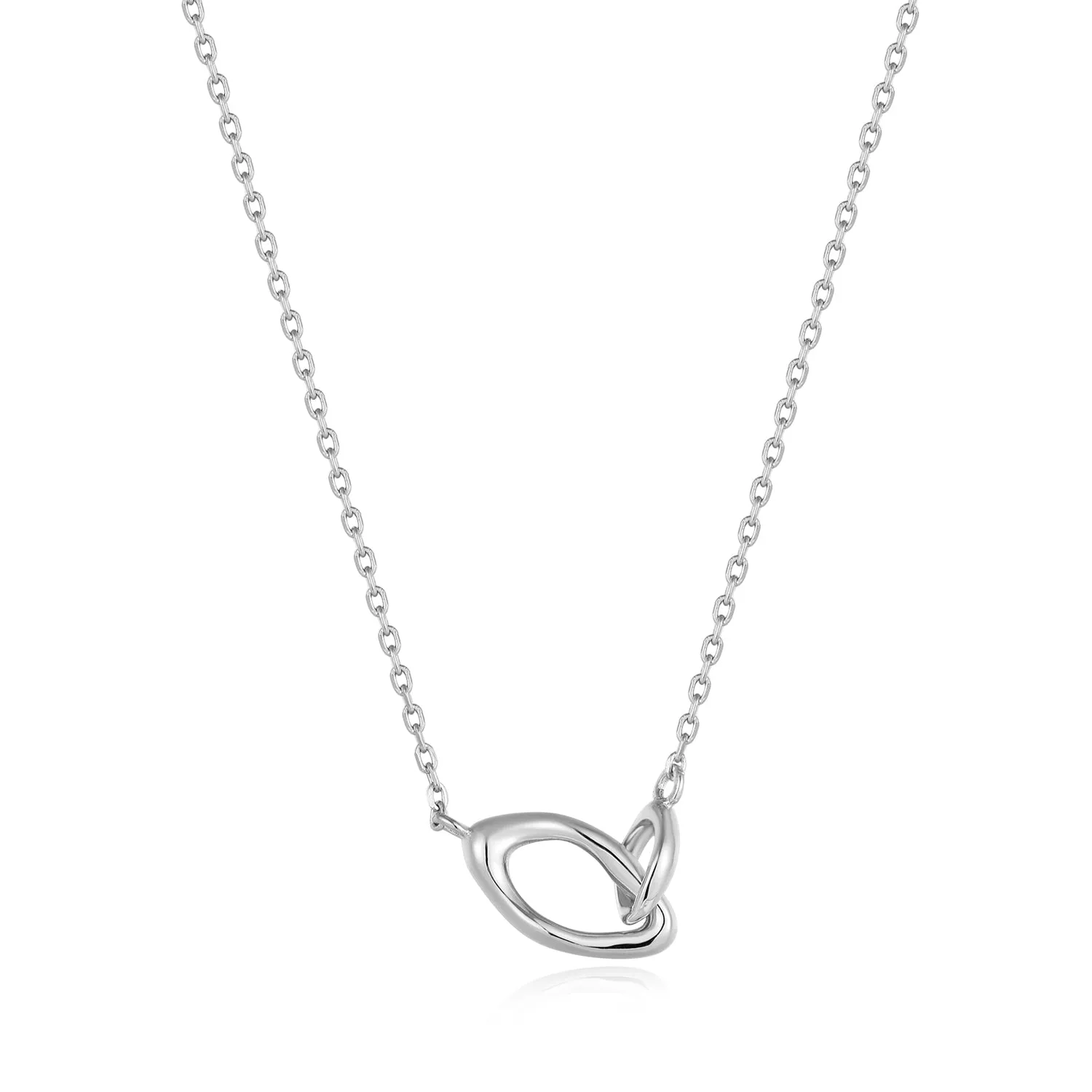 Silver Wave Necklace